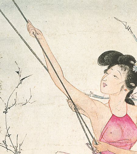 凉州-胡也佛的仕女画和最知名的金瓶梅秘戏图